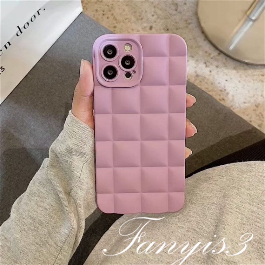 Ốp Điện Thoại Dẻo Trong Suốt Họa Tiết Kẻ Sọc Đơn Giản Chống Rơi Cho iPhone 14 13 12 11 Pro Max X XR Xs Max 8 7 6 6s Plus SE 2020