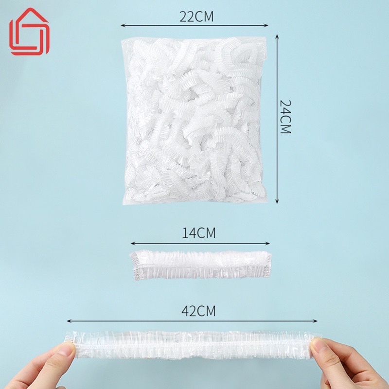 Màng bọc thực phẩm co giãn sử dụng lò vi sóng, chống bụi bẩn, côn trùng hình gấu dễ thương