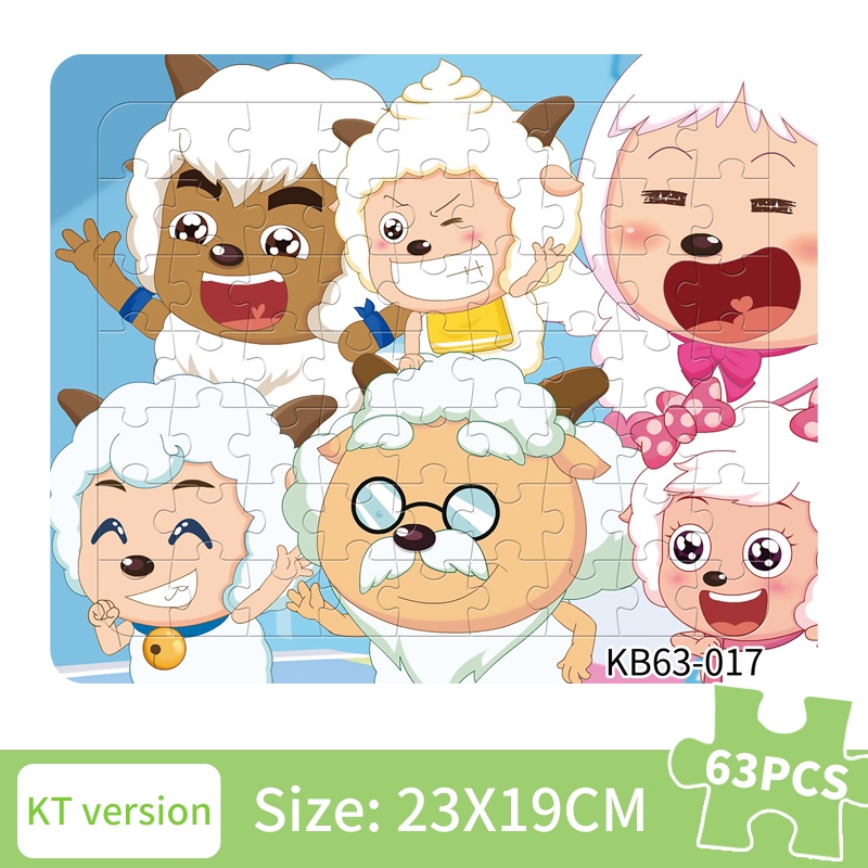 Bộ Đồ Chơi Xếp Hình 63 Mảnh Giáo Dục Sớm Cho Bé