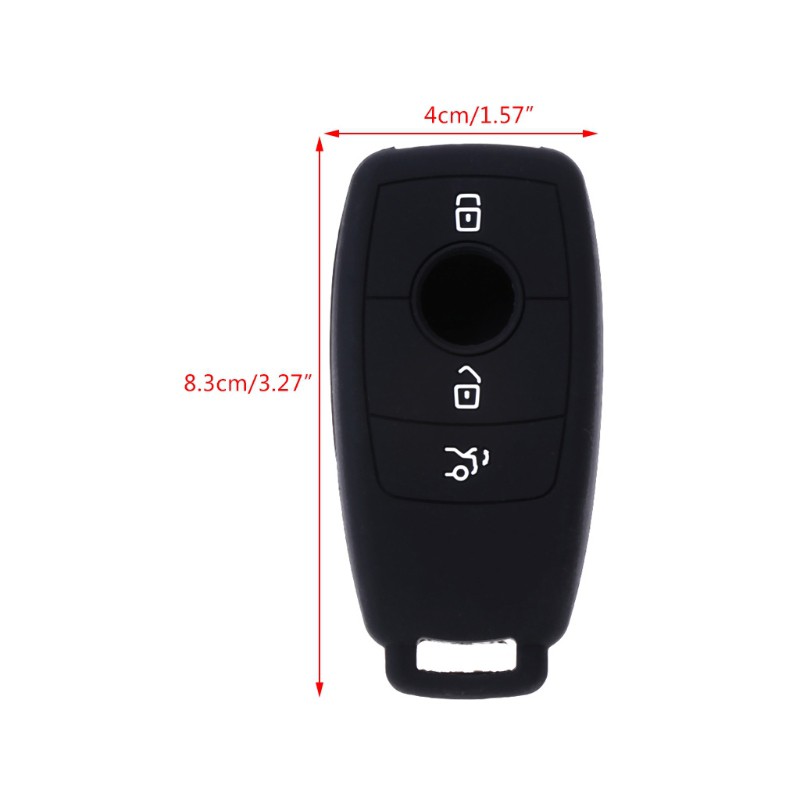 Vỏ silicon bảo vệ chìa khóa xe hơi Mercedes bnez w213 e200 e300 E400 E