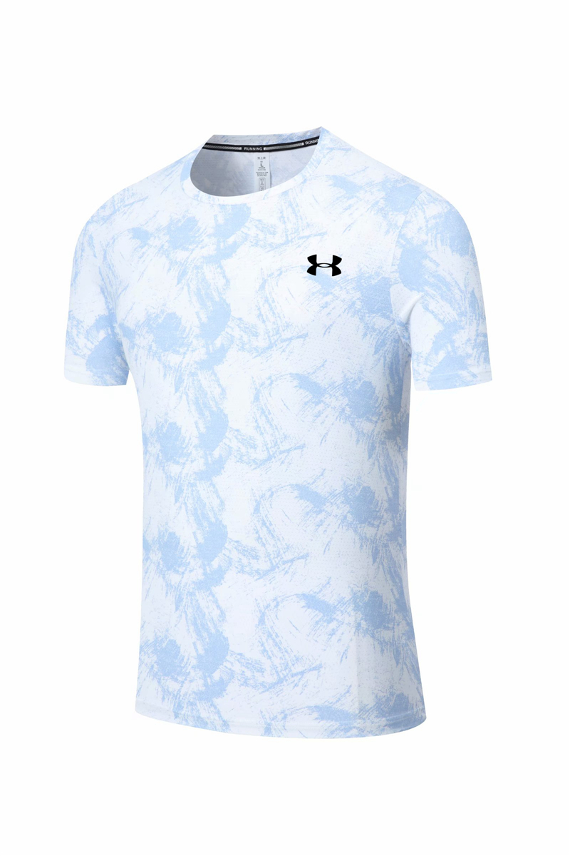 UNDER ARMOUR Áo Thun Nam Ngắn Tay Cổ Tròn Thời Trang