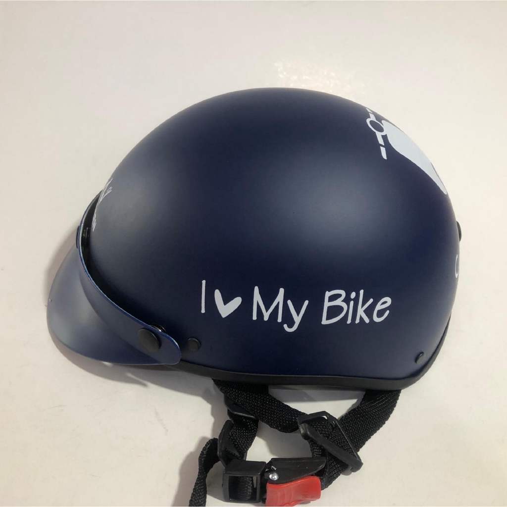 MŨ BẢO HIỂM TEM I LOVE MY BIKE-BẢO HÀNH 12 THÁNG