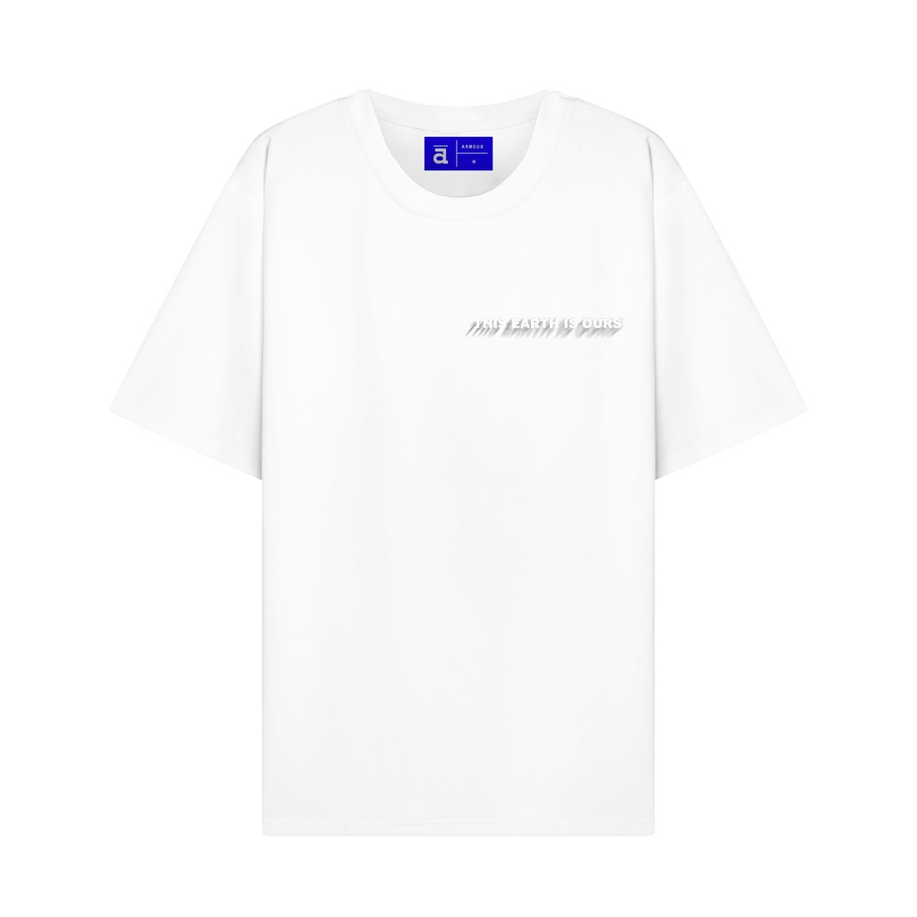 White The Earth Ar Tee