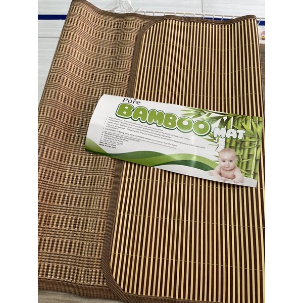 Chiếu Trúc Tăm Tre Bamboo Cao Cấp Việt Nam Cho bé 60x 110cm
