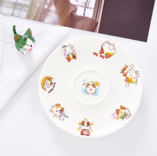 Sticker set 6 tấm mèo dễ thương