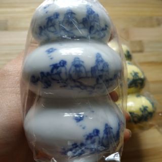Cóng sứ dáng bầu ( cóng ăn chào mào)