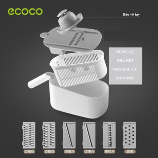 BỘ DỤNG CỤ NẠO BÀO SỢI 6IN1 ECOCO E1909