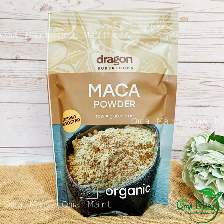 Bột maca (nhân sâm Peru) hữu cơ Dragon 200g