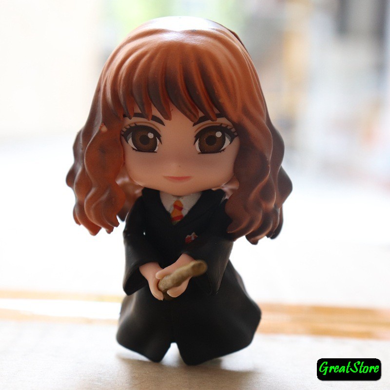 ( HÀNG SẴN ) COMBO 5 mô hình Q size HARRY POTTER, HERMIONE GRANGER, RON WEASLEY FIGURE