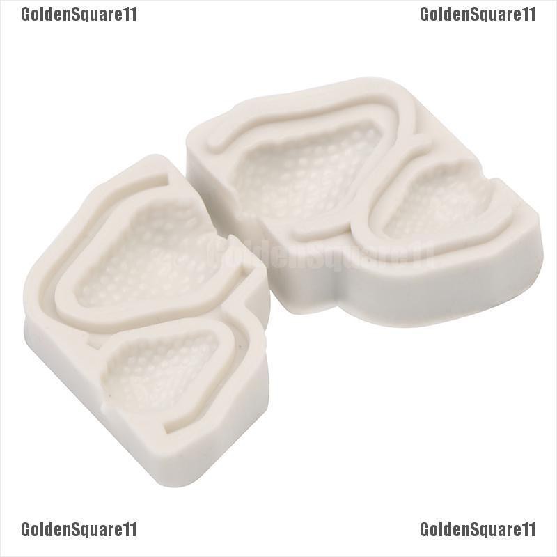 Khuôn Silicone Tạo Hình Trái Dâu Trang Trí Bánh Kem