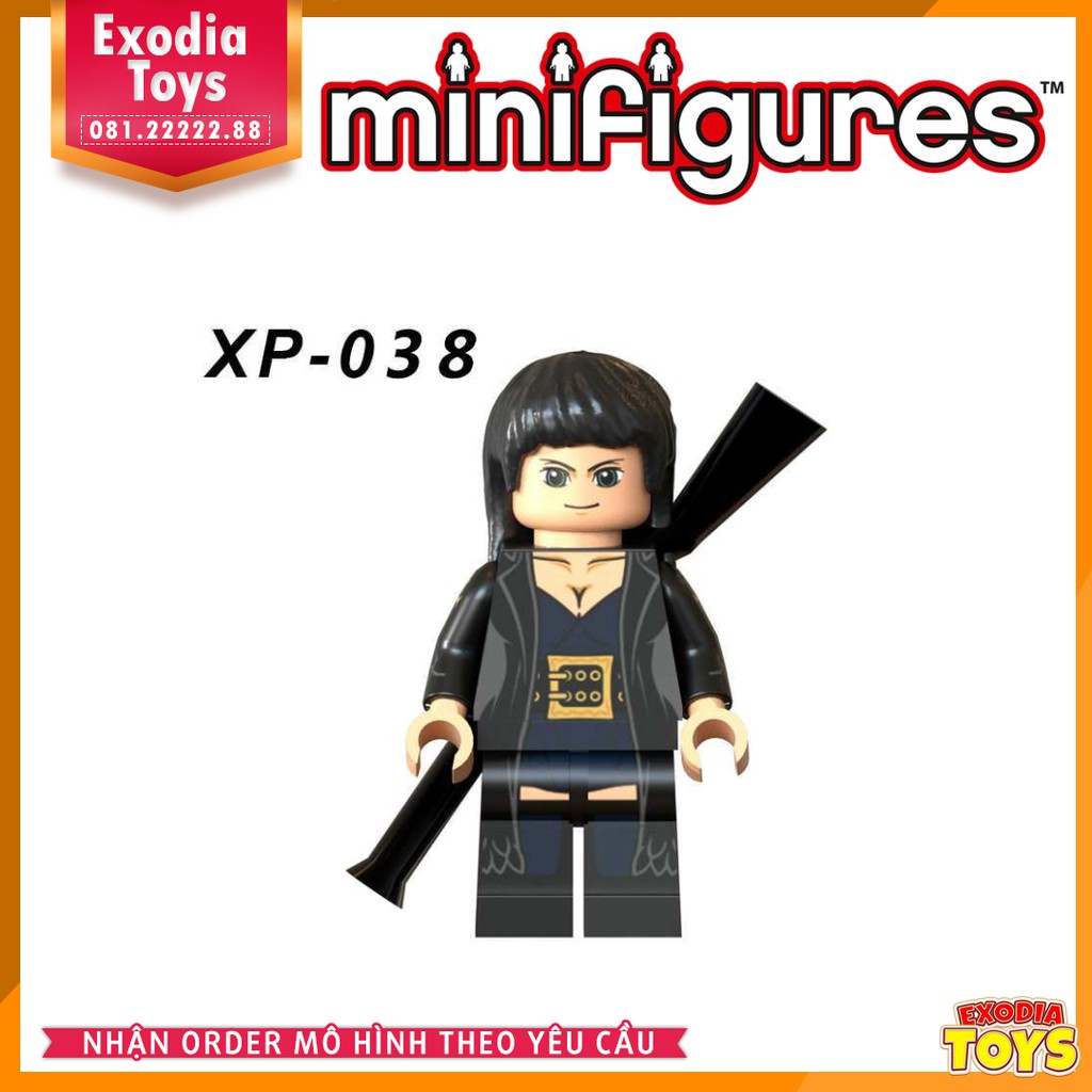 Xếp hình Minifigure nhân vật Anime One Piece : Đảo Hải Tặc - Đồ Chơi Lắp Ghép Sáng Tạo - KORUIT XP036-041