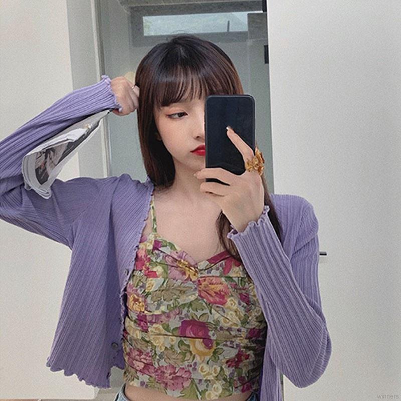 Áo Khoác Cardigan Mỏng Cổ Chữ V Chống Nắng Thời Trang Dành Cho Nữ | BigBuy360 - bigbuy360.vn