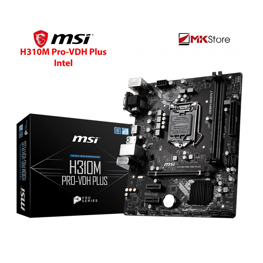 Bo mạch chủ MSI H310M PRO-VDH PLUS