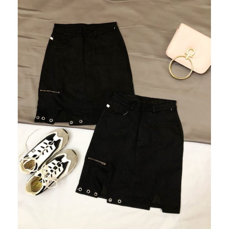 [ Mã FAMAYWA giảm 10K đơn 50K] Chân váy đục lỗ khoá kéo | BigBuy360 - bigbuy360.vn