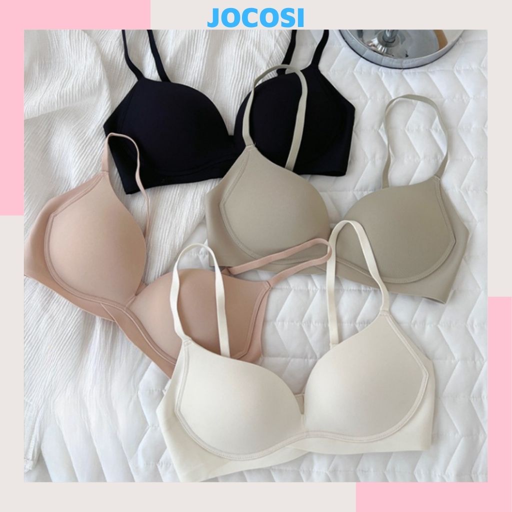 Áo ngực nữ su mềm mại không gọng, áo lót đệm mút nâng ngực sexy gợi cảm JOCOSI A2179