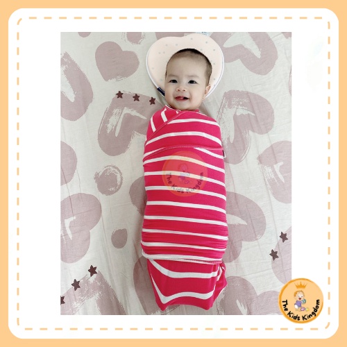 Quấn chũn Cocoon, khăn quấn em bé sơ sinh giúp ngủ ngon sâu giấc chống giật mình - THE KIDS KINGDOM