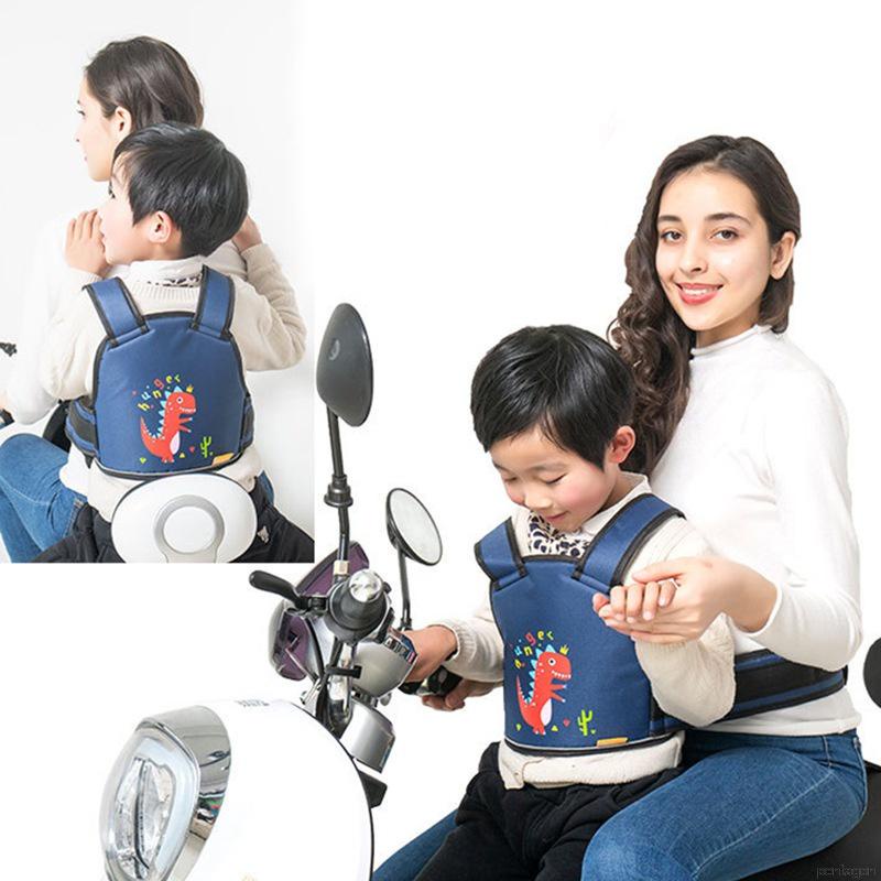 Dây đai an toàn chống ngã cho bé khi đi xe máy
