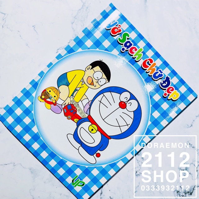 Bìa lót tay chống lem Doraemon