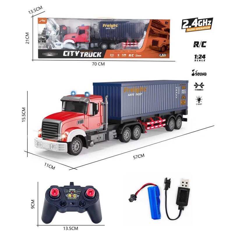 XE ĐẦU KÉO CONTAINER ĐIỀU KHIỂN