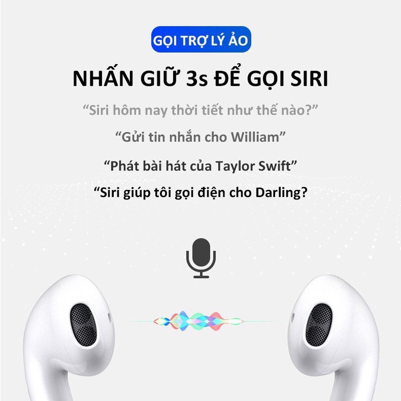 [ GIÁ HUỶ DIỆT] Tai nghe Inpods i12 TWS Bluetooth 5.0 cho iPhone và Android kèm Hộp sạc | WebRaoVat - webraovat.net.vn