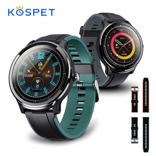 Smart watch KOSPET PROBE comprehensive touch screen IPS 1.3 inch sports health care two color silicone strap