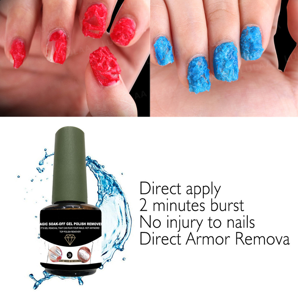 [Hàng mới về] Gel tẩy sơn móng cao cấp tiện dụng 15ml