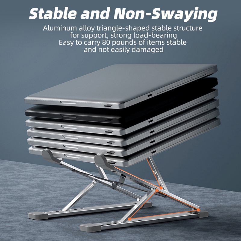 Giá đỡ laptop HdoorLink bằng nhôm có thể điều chỉnh tiện lợi chất lượng cao