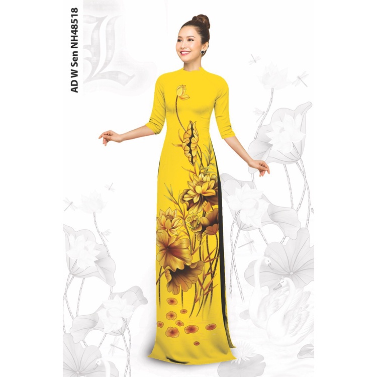 Áo Dài 3D Lụa Nhật Giá Tại Xưởng