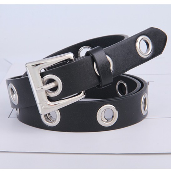 Thắt lưng nữ nịt nhiều lỗ MẪU 12 bản 2.5cm