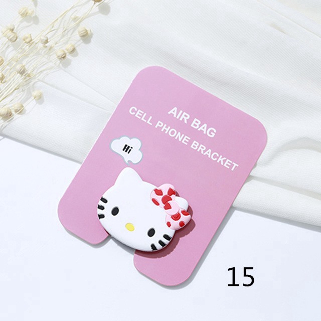 Giá đỡ điện thoại bằng chất liệu silicon phong cách hoạt hình dễ thương