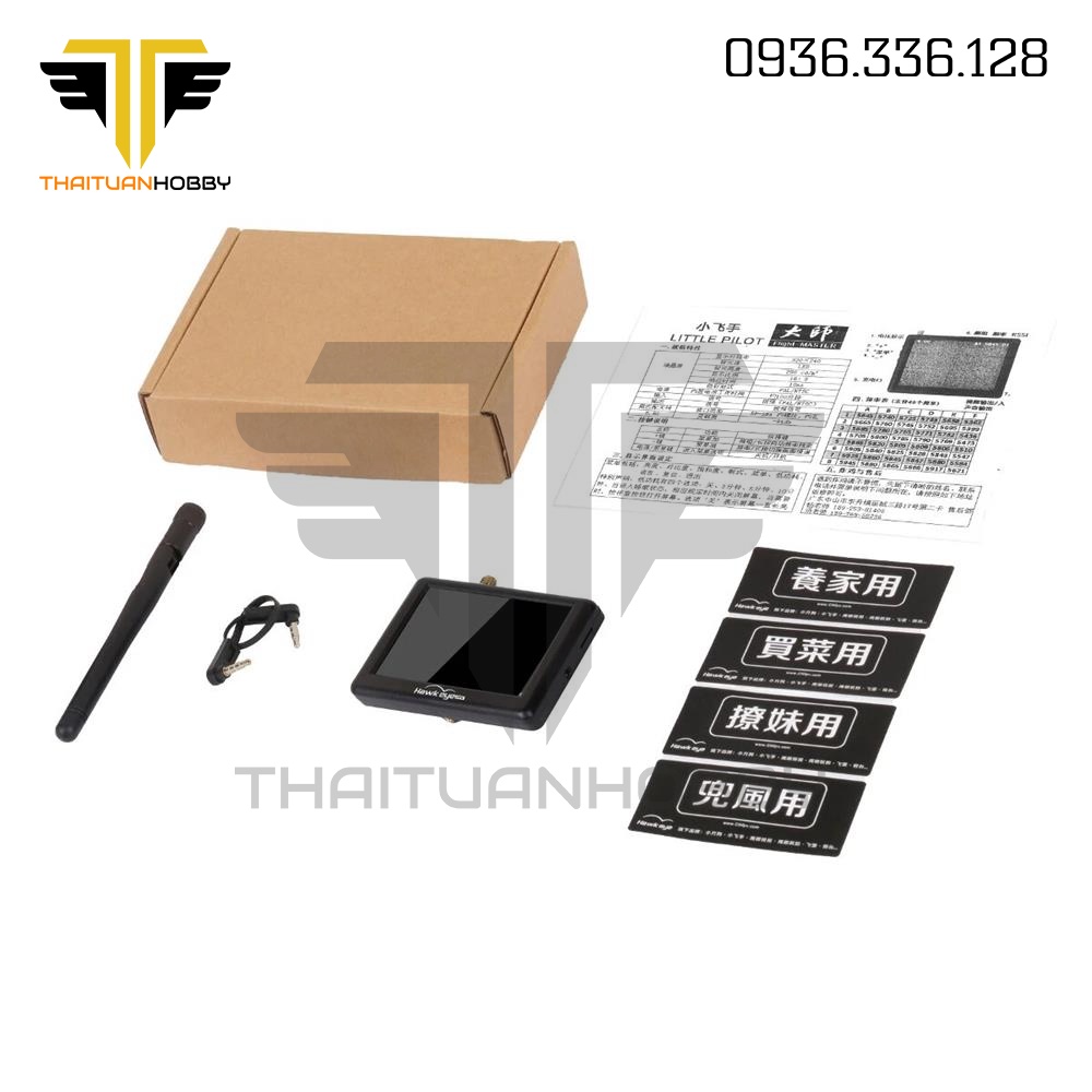 Màn Hình Hawkeye Little Pilot 3.5 inch + DVR