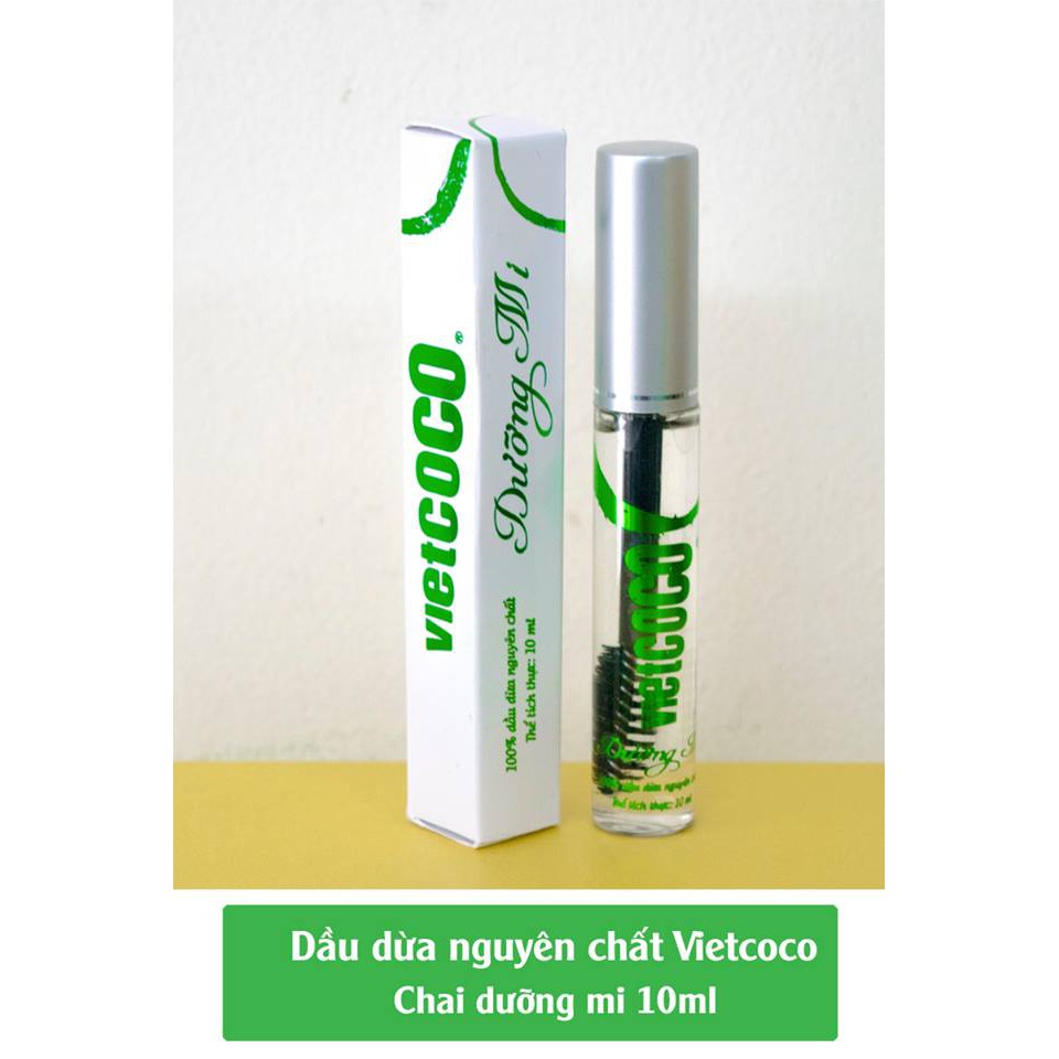 DẦU DỪA NGUYÊN CHẤT DƯỠNG MI VIETCOCO 10ML