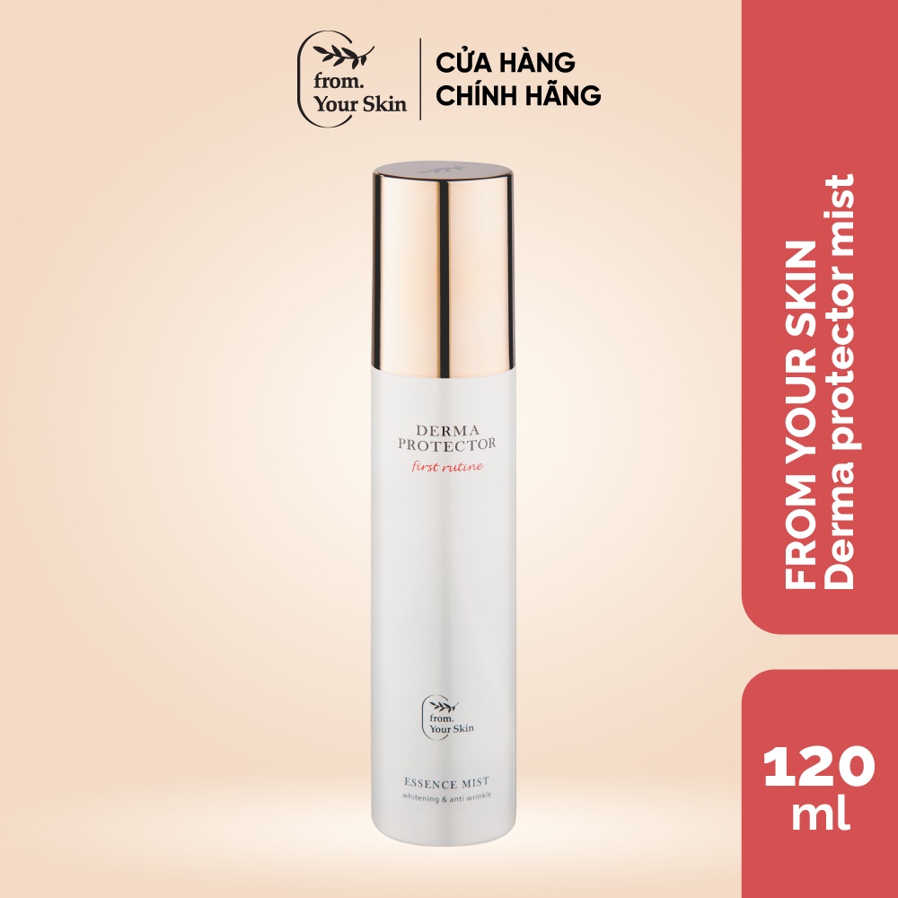 [Mã BMBAU50 giảm 7% đơn 99K] Xịt Khoáng Mờ Nám Dưỡng Da Căng Bóng Derma Protector Essence Mist 120ml FROM YOUR SKIN