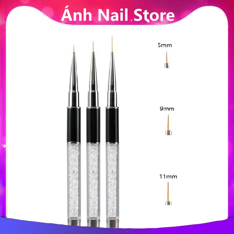 Bút Cọ cán đá vẽ móng trang trí móng