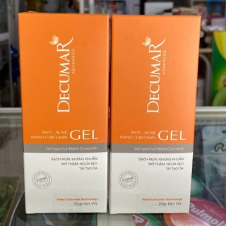 Gel ngừa mụn Nano Cucumin DECUMAR