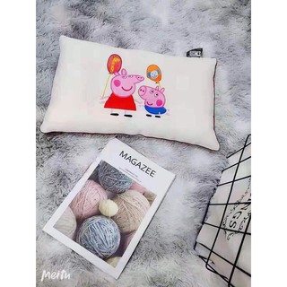 [XẢ KHO] Gối em bé - Gối ngủ in hình đẹp cho bé trai và bé gái bằng cao su non thiên nhiên thấm hút mồ hôi