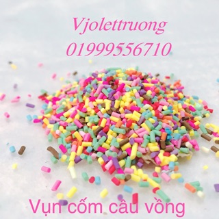 100gr vụn cốm trang trí slime
