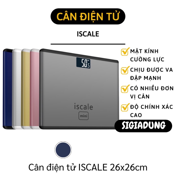 [SGD] Cân Điện Tử - Cân Sức Khỏe Kính Cường Lực Có Hiển Thị Nhiệt Độ Phòng 5236