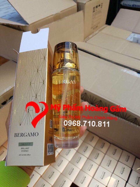 Serum Bergamo 24k Gold Brilliant Essence 110ml Hàn Quốc