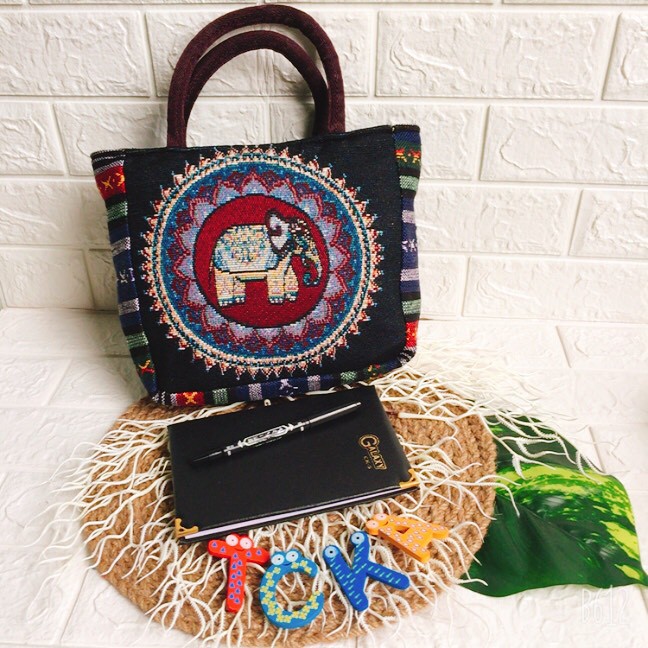 TÚI THỔ CẨM MẪU THÁI HOT (VOI MAY MẮN)