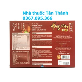 ĐẠM HỒNG SÂM NAVI CAO CẤP