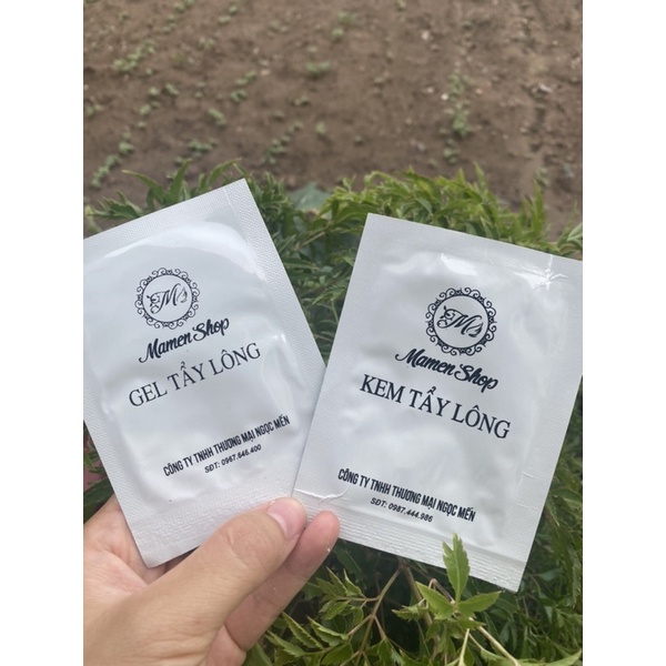 Gói dùng thử tẩy lông Mamenshop