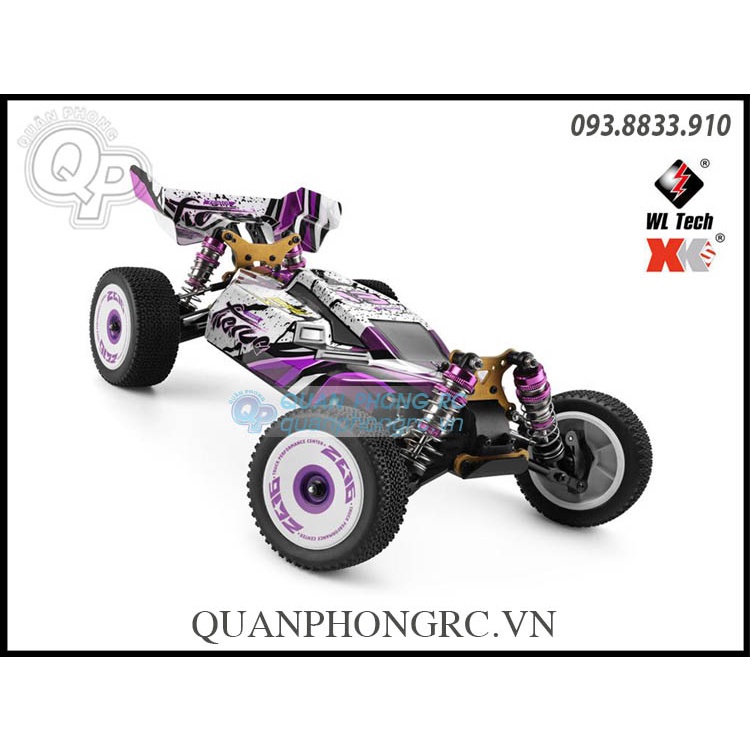 Xe điều khiển WLtoys 124019 1/12 2.4G 4WD High Speed Racing RC Buggy Car