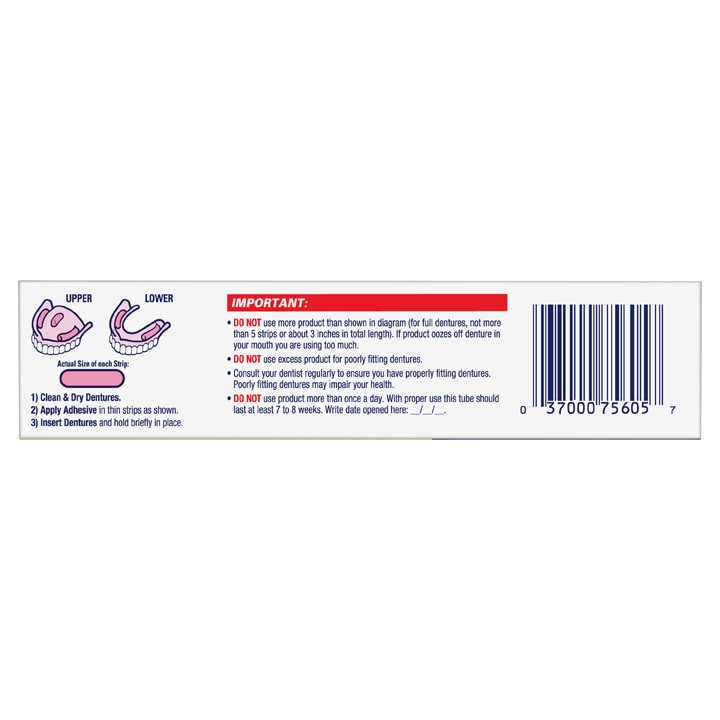 Keo dán răng Fixodent Ultra Max Hold Denture Adhesive, 62.4g