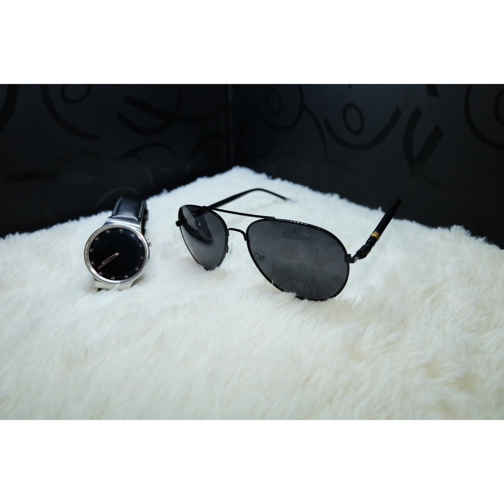 Kính nam thời trang gọng đen | BigBuy360 - bigbuy360.vn