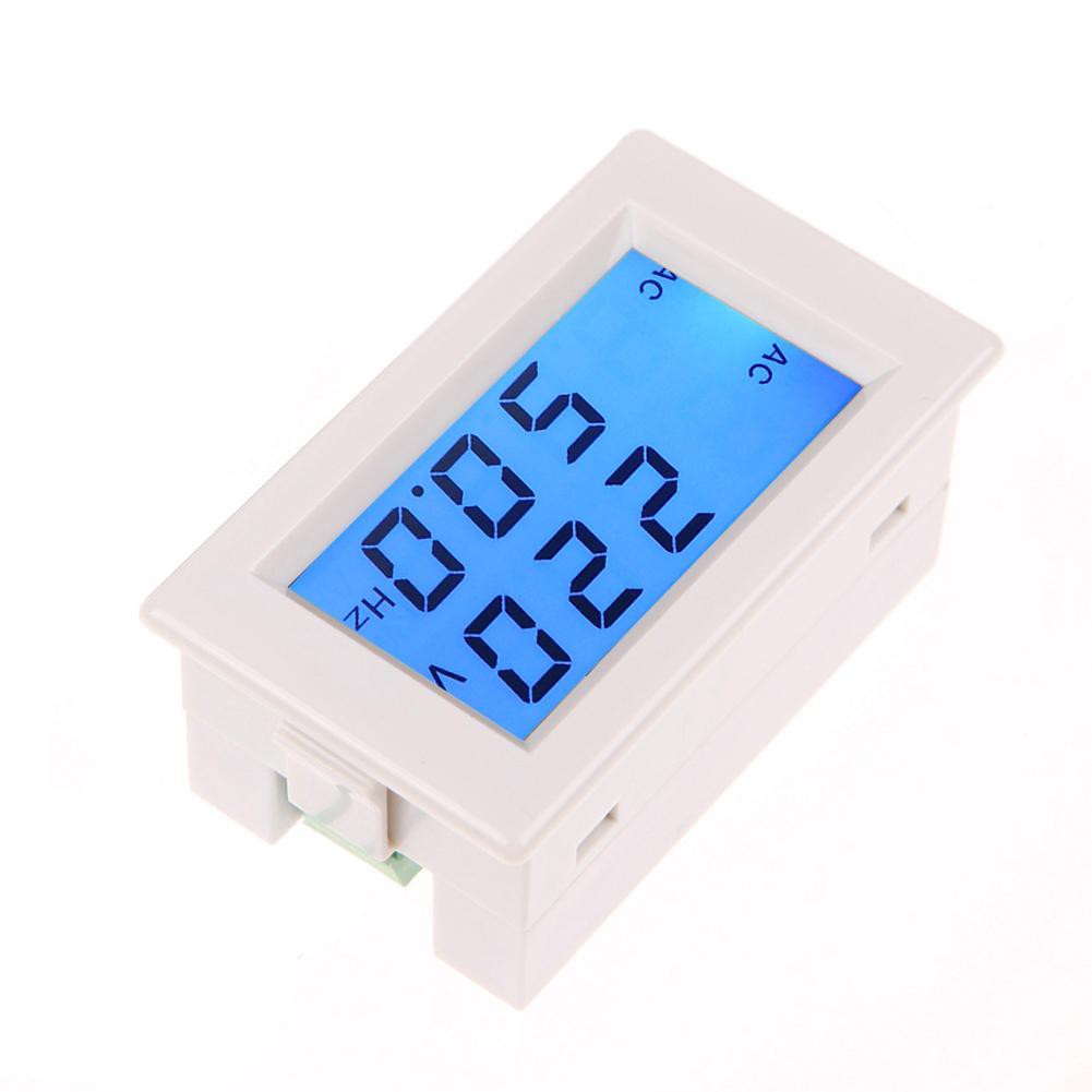 Đồng hồ vôn kế ac80-300v với màn hình hiển thị LCD 45.0-65.0hz