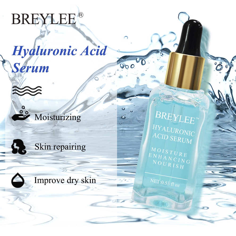 Serum Breylee Axit Hyaluronic Dưỡng Ẩm Làm Trắng Và Tái Tạo Da 17ml