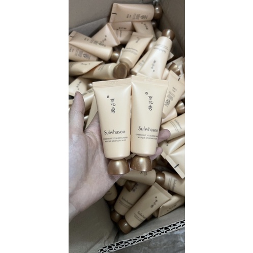 Mặt nạ ngủ trắng da, dưỡng ẩm, chống lão hoá Sulwhasoo Overnight Vitalizing Mask mini 35ml