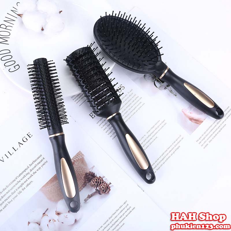 Lược chải tóc gỡ rối, tạo kiểu chuyên dụng salon chống rối chống rụng tóc