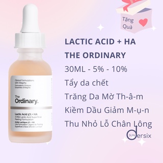 (BILL CANADA / US) TINH CHẤT TẨY TẾ BÀO CHẾT + CẤP NƯỚC CHO DA MỊN MÀNG THE ORDINARY LACTIC A-CID 5% - 10% + HA (30ML)
